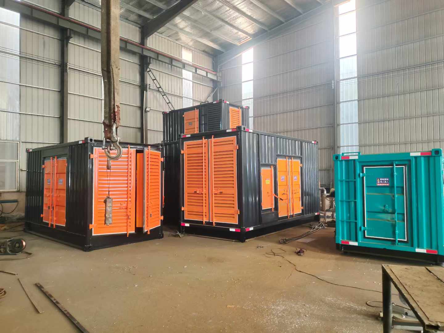 南岗500kw柴油发电机组可以带动多少功率设备?